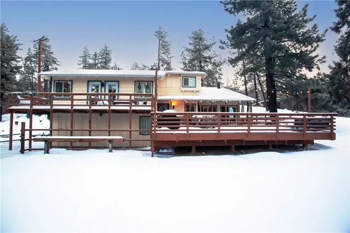 Snowy front