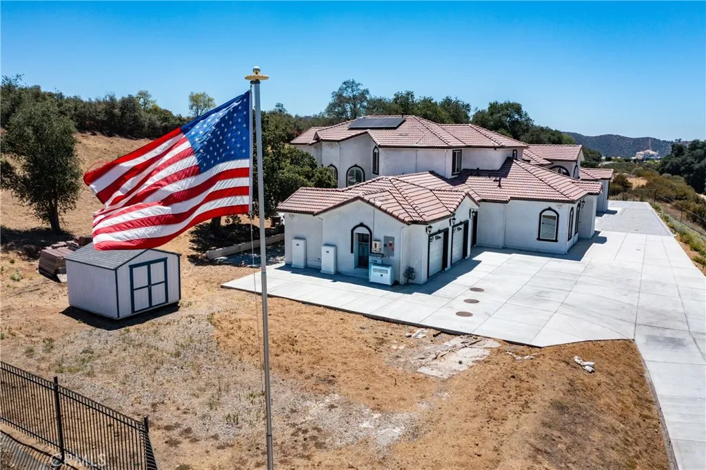 drone view -from East