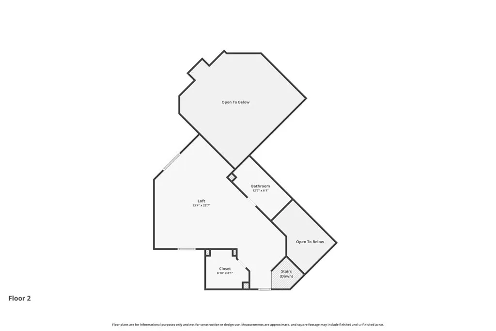 second floor floor plan