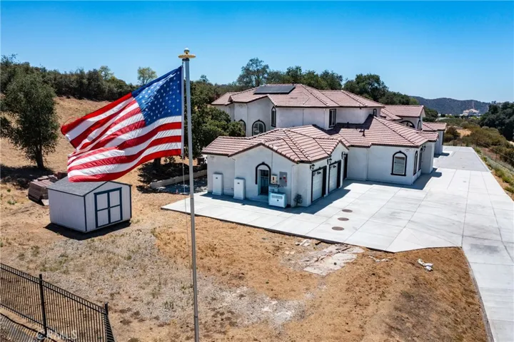 drone view -from East