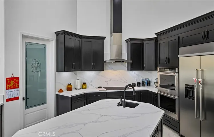 Kitchen island and built ins