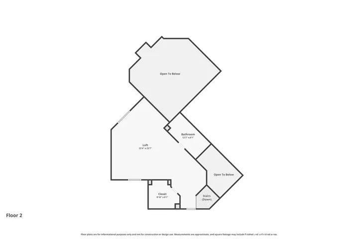 second floor floor plan