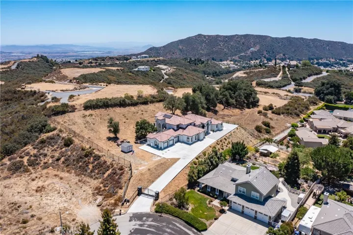 drone view from north east