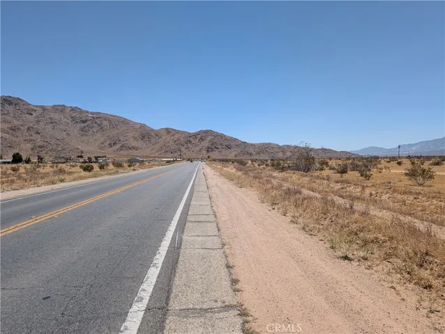 view to the east