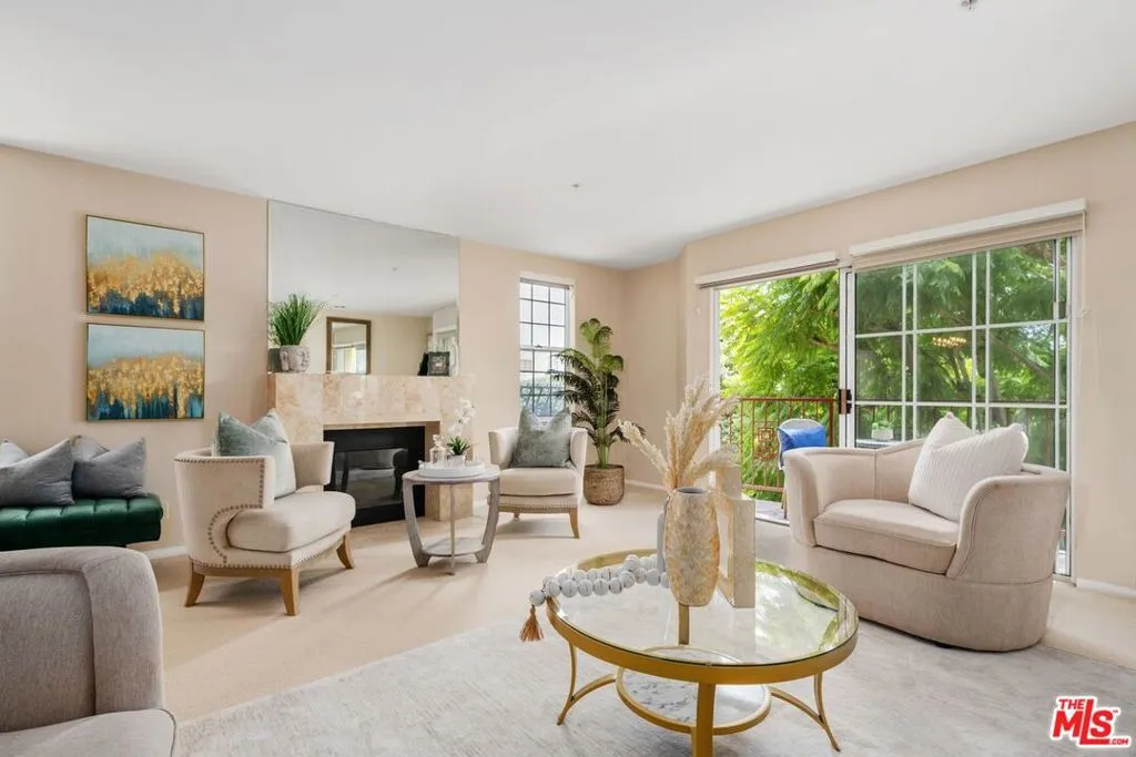 Front-facing living room