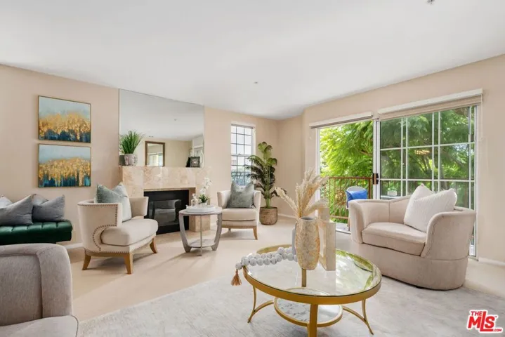Front-facing living room