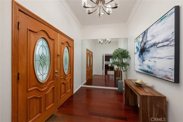 19742 Castlebar Dr-a welcome foyer behind the double door entrance