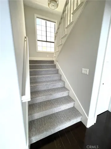 Stairs to upper level