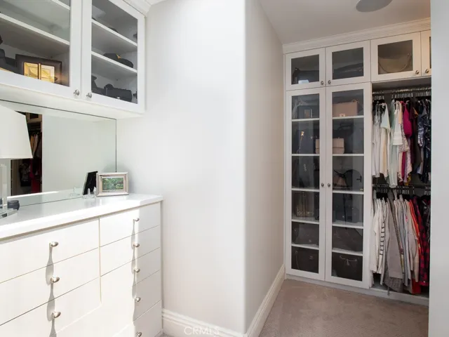 Primary walk-in closet