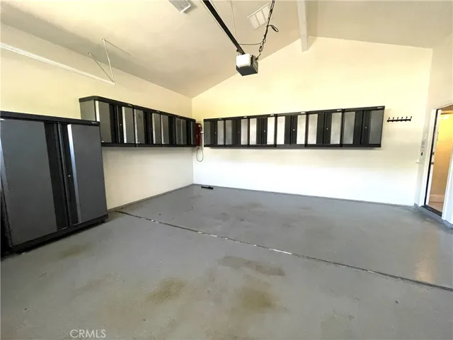 Garage with storage