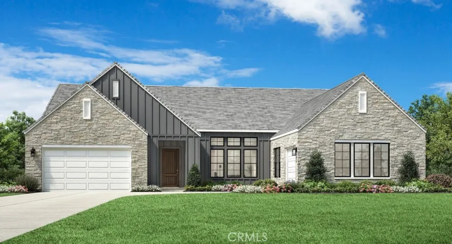 Front Elevation: Esen Modern Farmhouse - Bella Terra Collection at Tesoro - Photo of artist rendering - Not actual home for sale