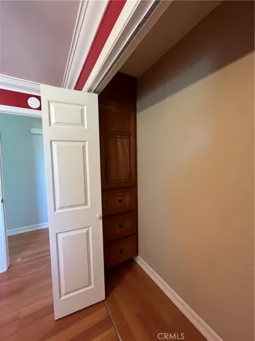 Built in storage in bedroom 4.