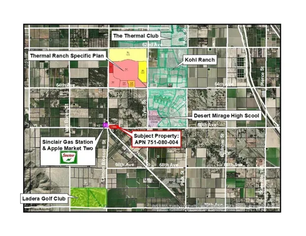 Para area map