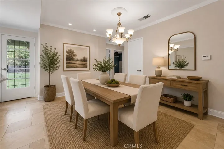 Dining Room- virtually staged