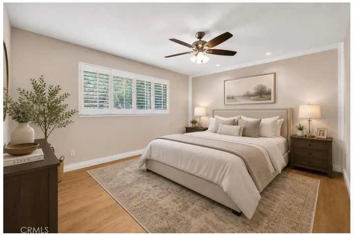 Master Bedroom - virtually staged