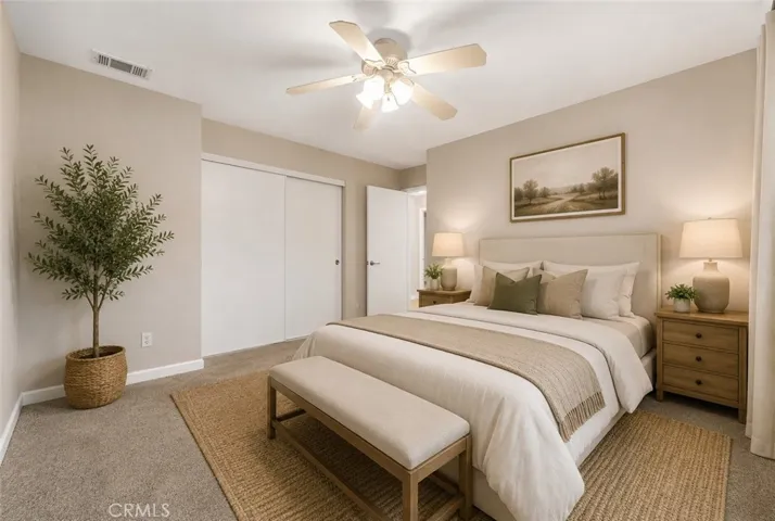 Bedroom #1 - virtually staged