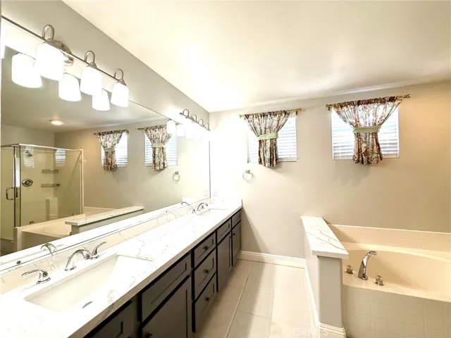 Primary Bath with walk-in closet