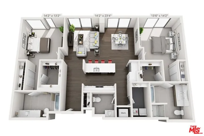 3033 Wilshire Avenue Ph1705, Los Angeles, California 90010