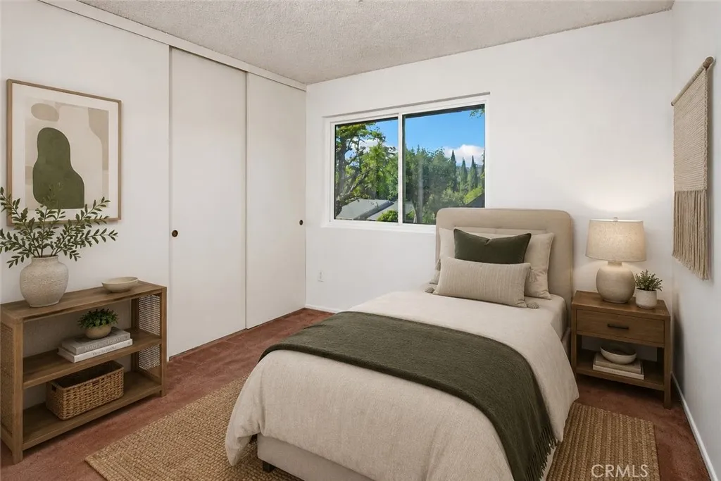 Photo is virtually staged.  Property shows as in previous photo. Three additional generously sized bedrooms.