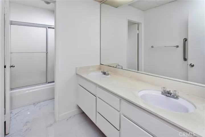 Remodeled guest bath.