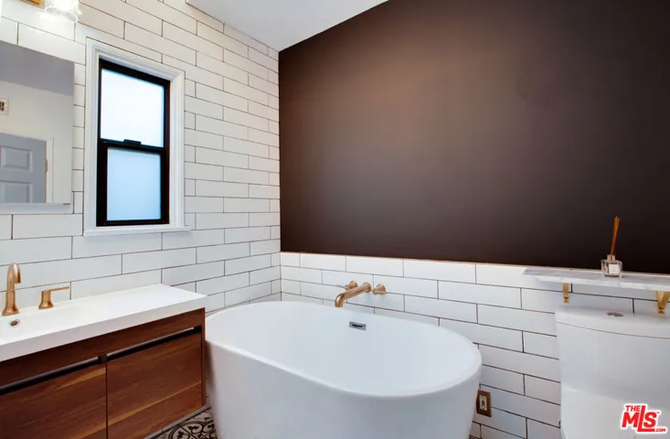 subway tile tub