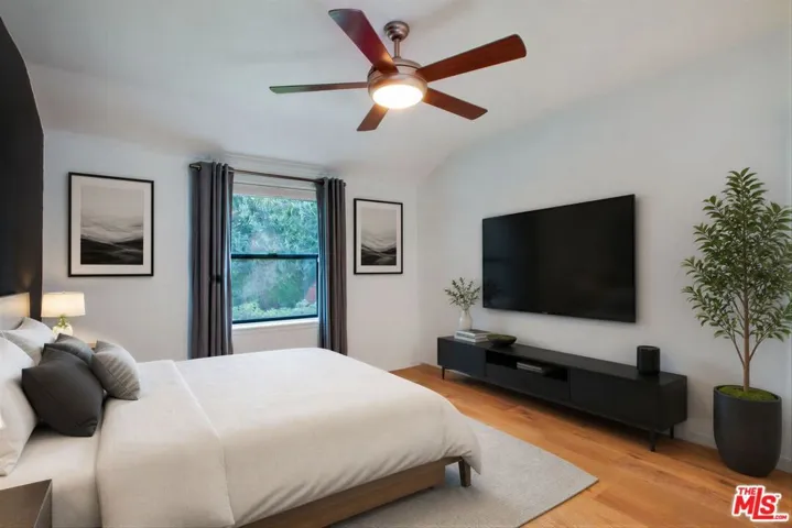 front bedroom virtually staged