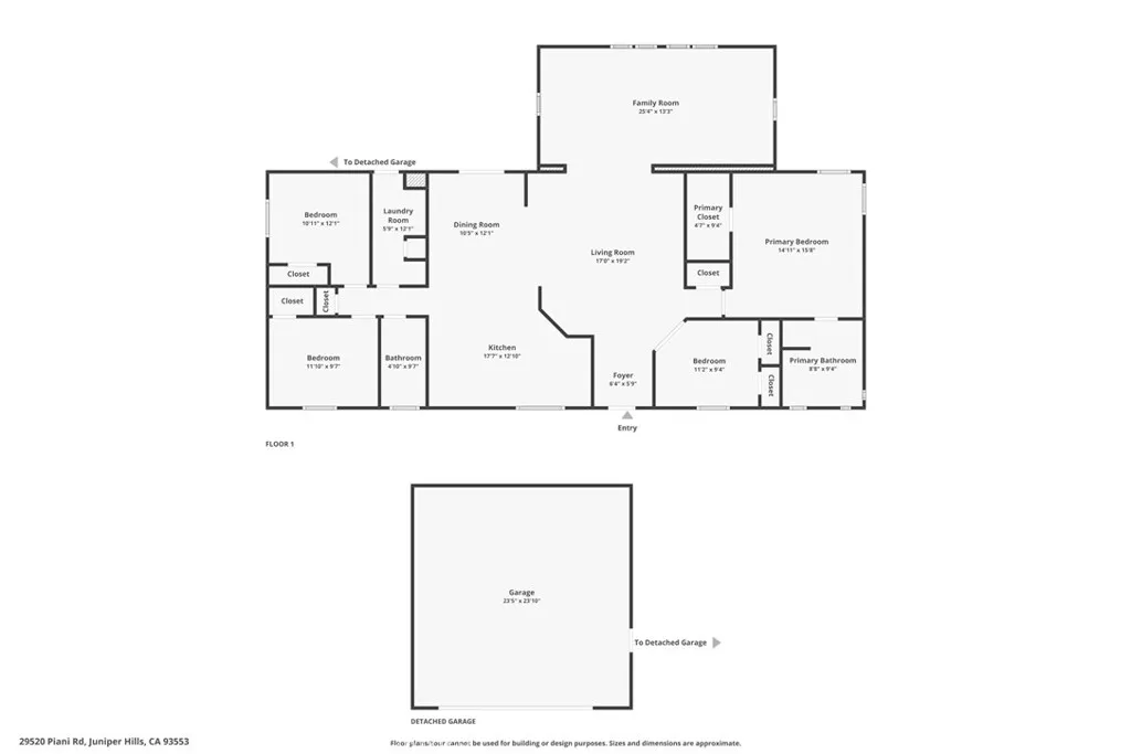 Garage and Home