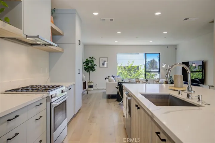 2nd Floor - Kitchen into Living Room
