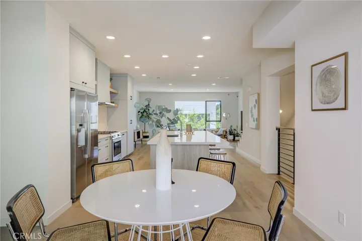 2nd Floor - Dining Room into Kitchen Area
