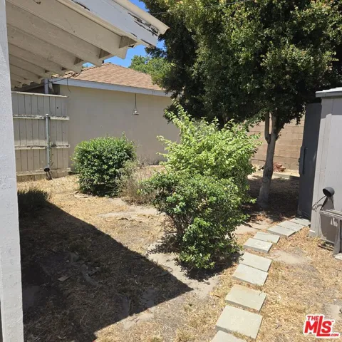 rear yard