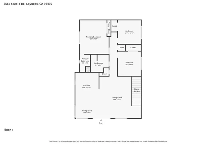 3585 Studio, Cayucos, California 93430