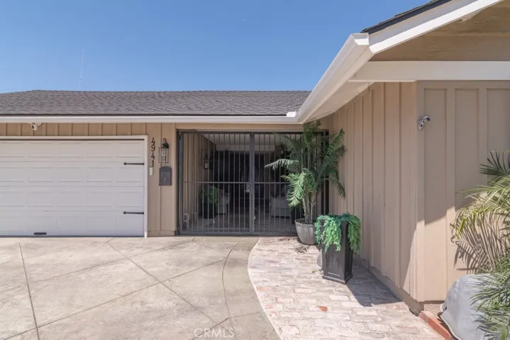 gated courtyard