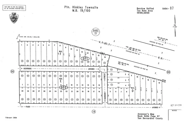 0 Park Avenue, Hinkley, California 92347