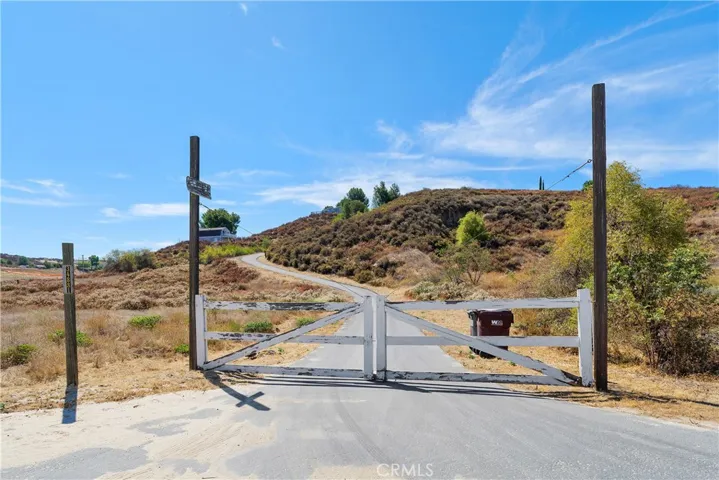Gated entry to Private 4.5 acre property.