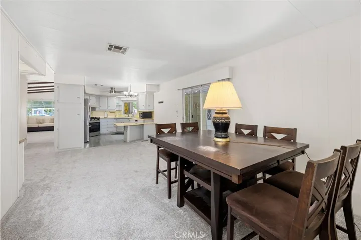 Additional dining or living area near kitchen