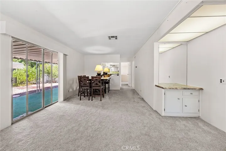Additional dining or living area near kitchen