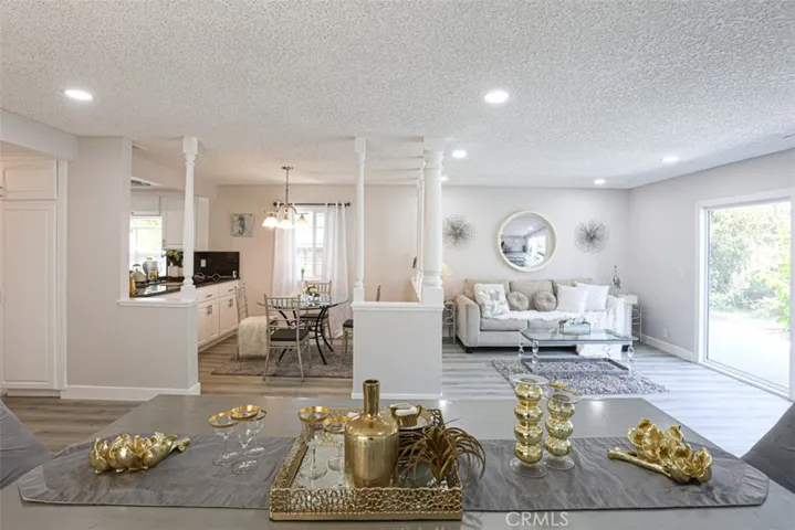 Dining, family rooms