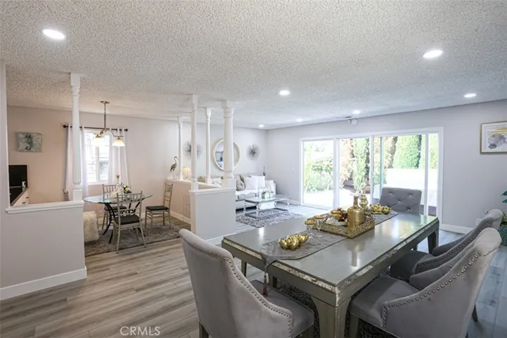 Dining, family rooms