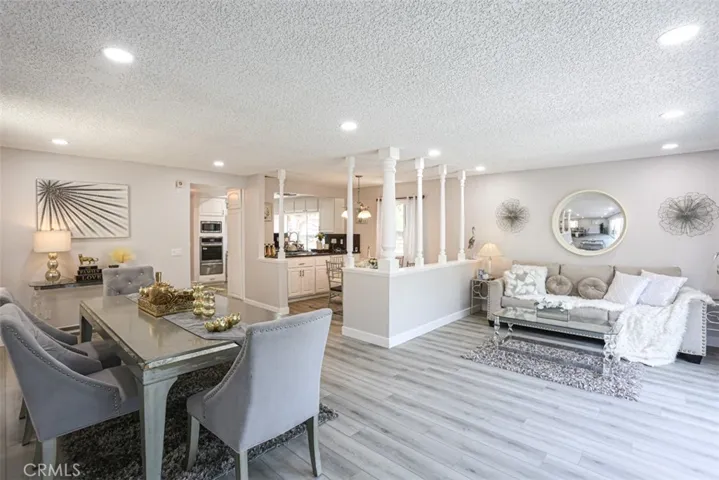 Dining, family rooms