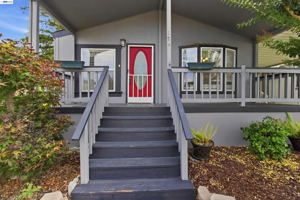 Stairs to the front door