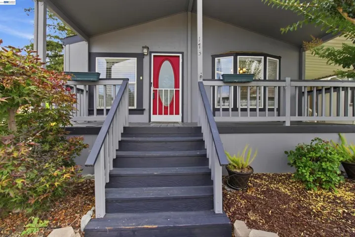 Stairs to the front door