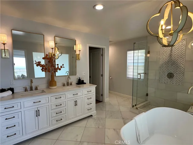 Remodeled Master bathroom