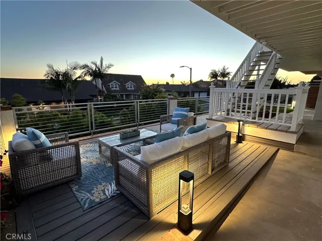 Lowest deck & basement