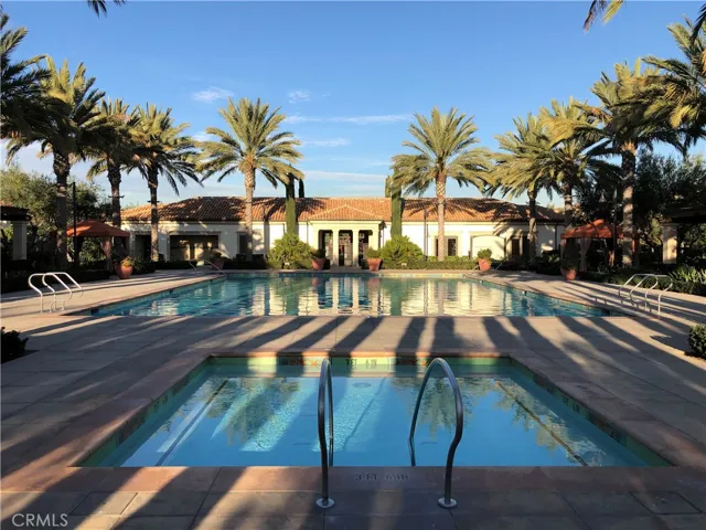 Community pool area