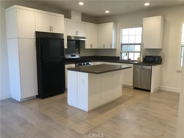 Kitchen and dining area