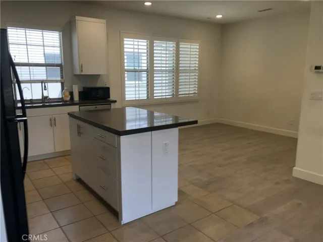 Kitchen and living room