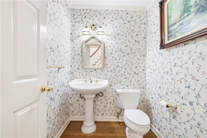 downstairs half bath