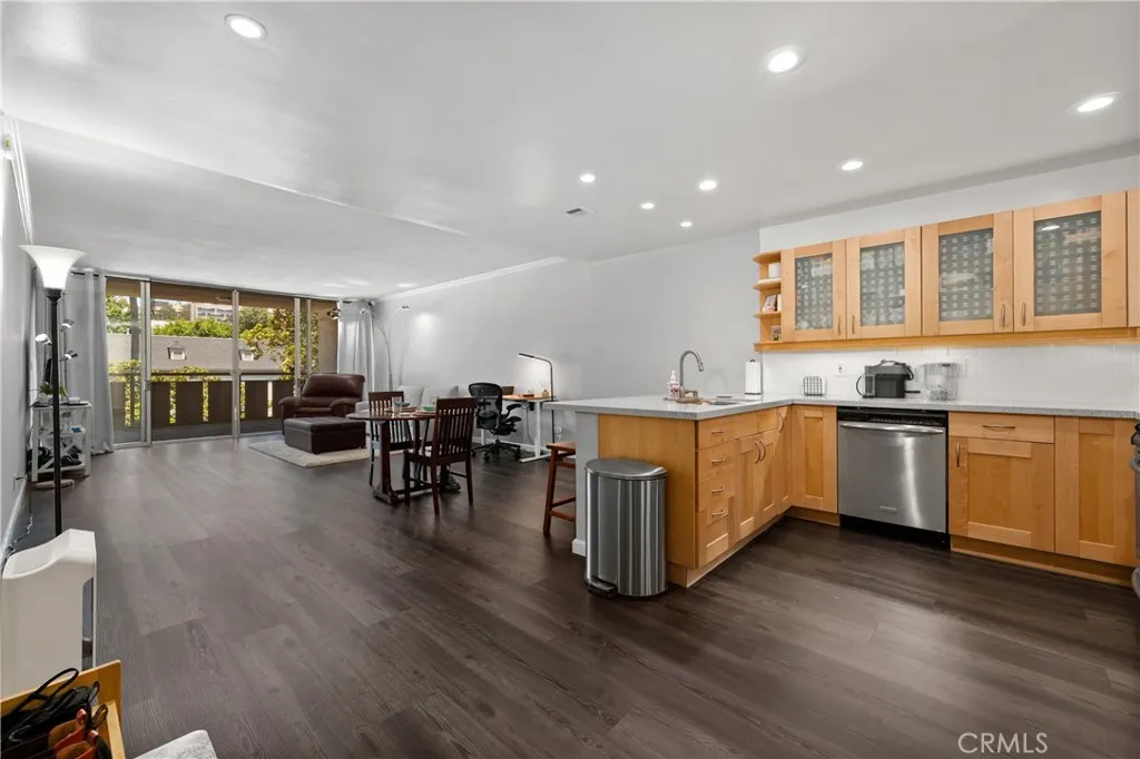 Remodeled kitchen