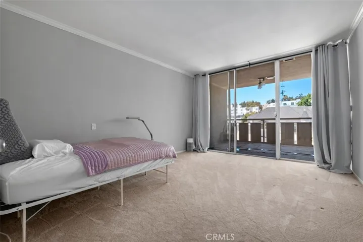 Spacious bedroom