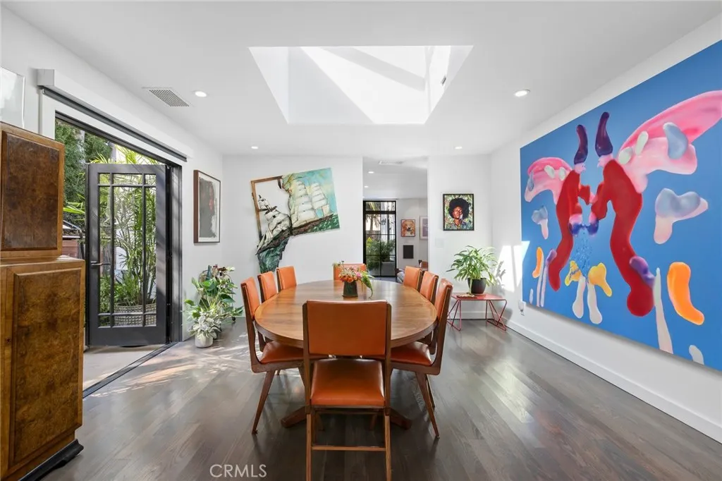 Dining Room - Skylight - French Doors